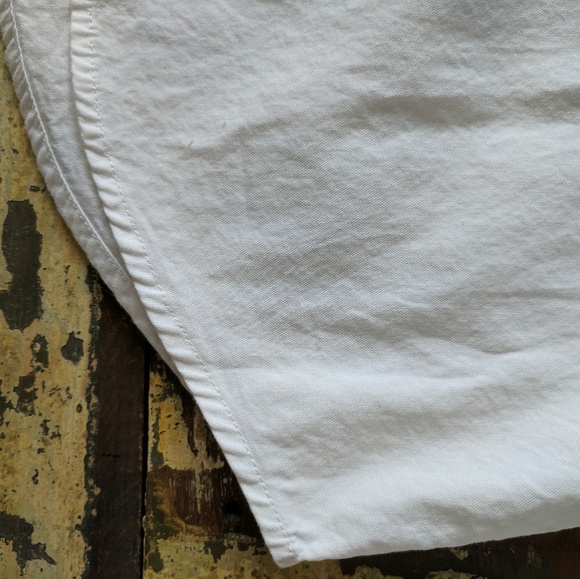 Gap White Button Up Work Shirt - Picture 4 of 5