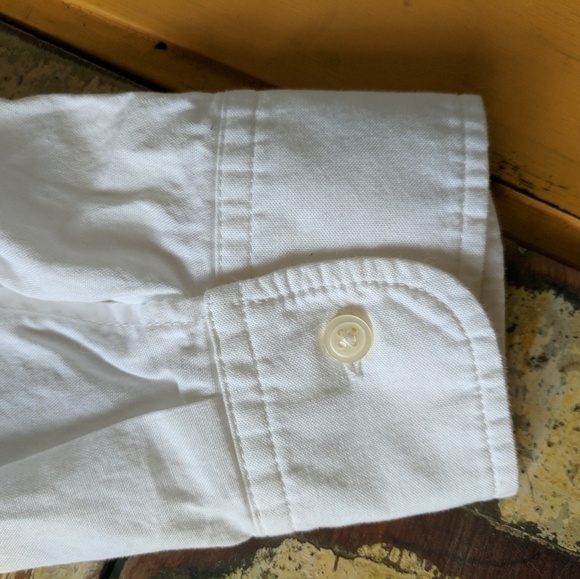 Gap White Button Up Work Shirt - Picture 5 of 5