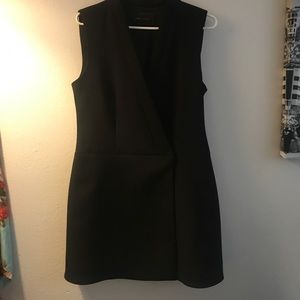 Caryn Wrap Vest Dress