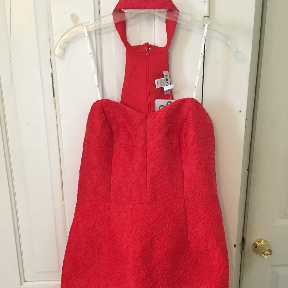 Red dress