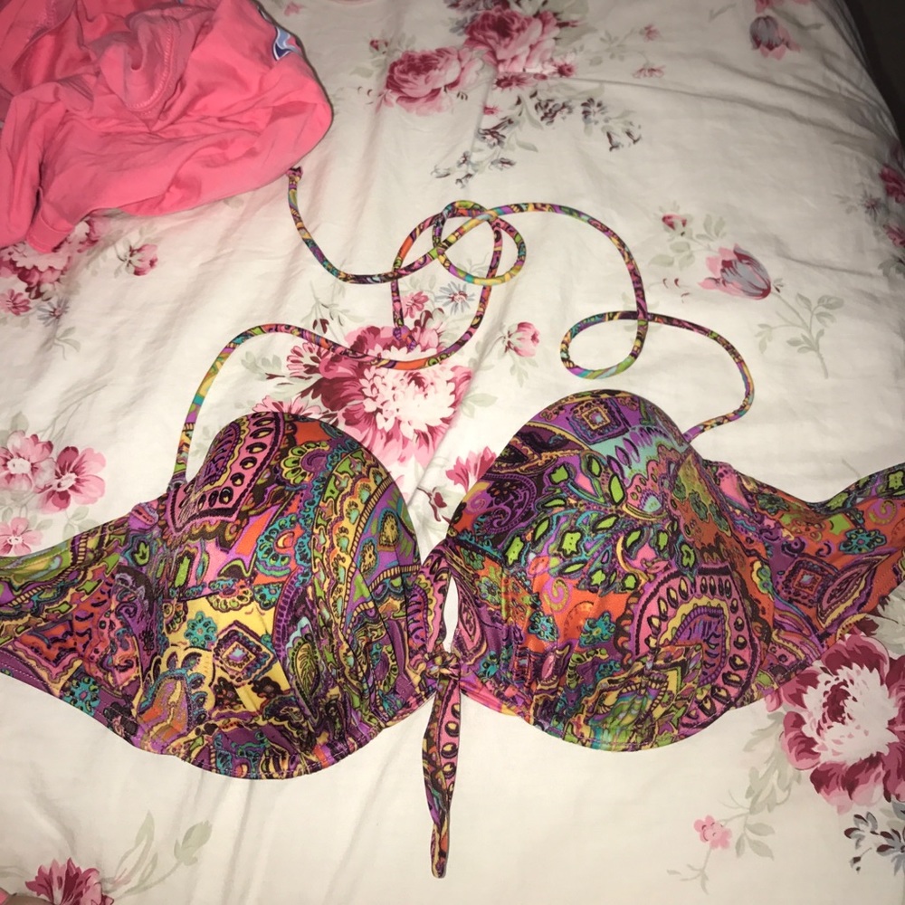 Paisley pattern Victoria's Secret bathing suit top