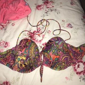 Paisley pattern Victoria's Secret bathing suit top
