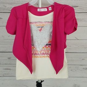 Girls Zoey Girl Skirt Outfit Size 7