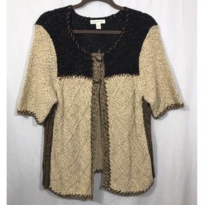 Coldwater Creek open front Sweater Shrug Cardigan