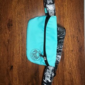 Teal fanny pack