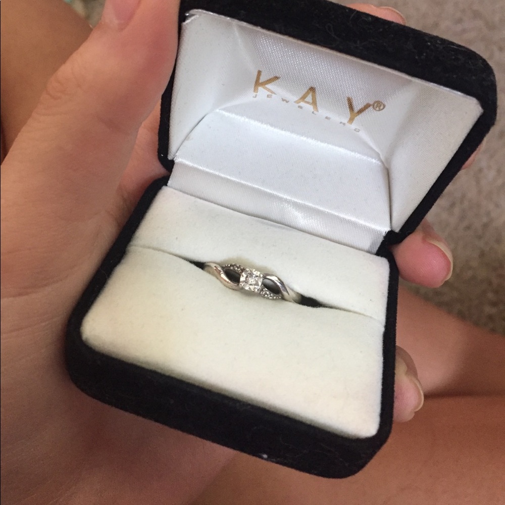 Diamond Infinity Promise Ring