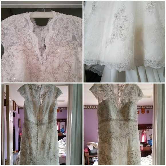 Allure Bridal gown style c150 - Picture 3 of 8