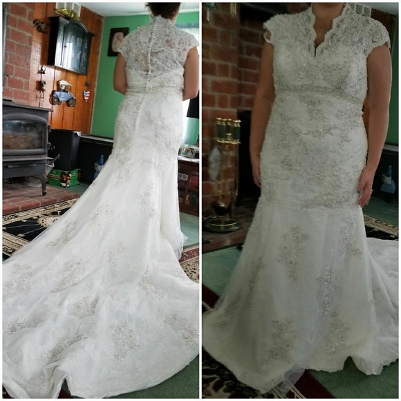 Allure Bridal gown style c150 - Picture 4 of 8