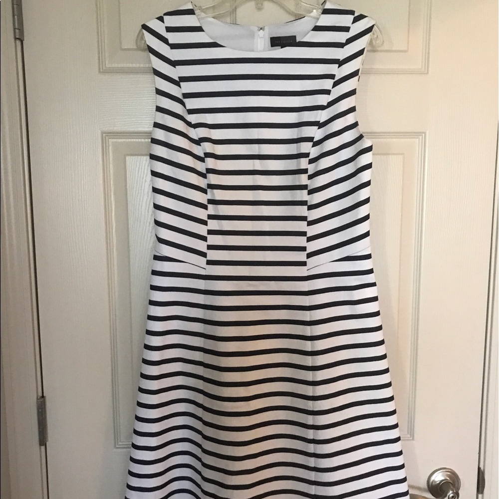 Limited striped dress for work