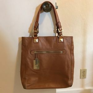 Large leather Michael Kors tote