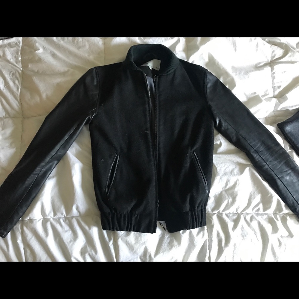 Urban Outfitter black letterman jacket