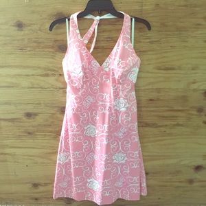 Lilly Pulitzer Pink Butterfly Halter Dress Lilly Pulitzer Pink Butterfly Halter Dress
