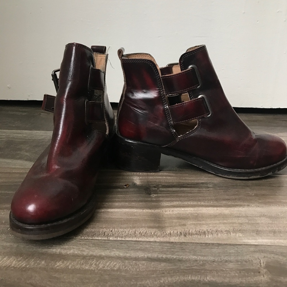 Red booties