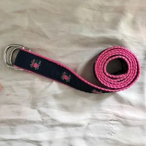 Eliza B crab ribbon belt