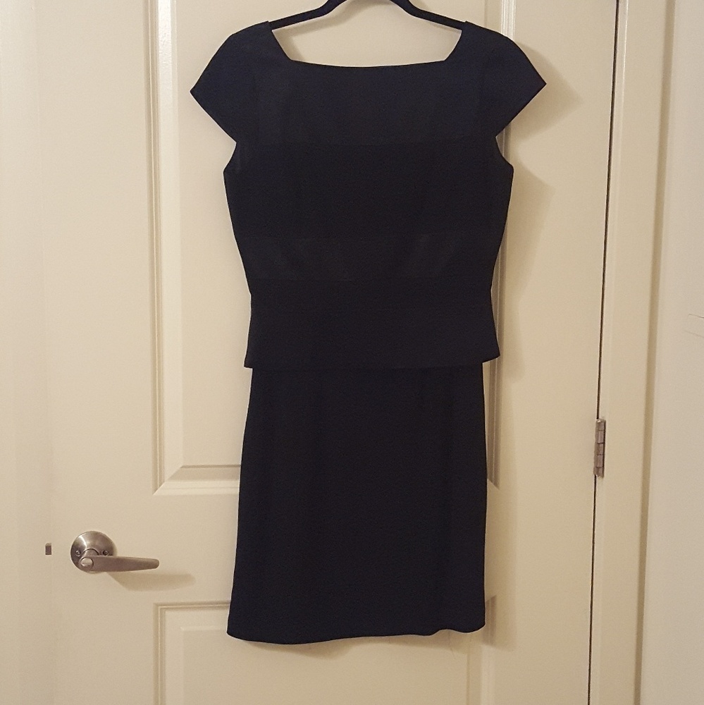 Black cocktail dress