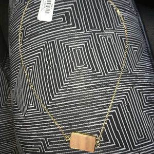 Pink Clear Stone Necklace