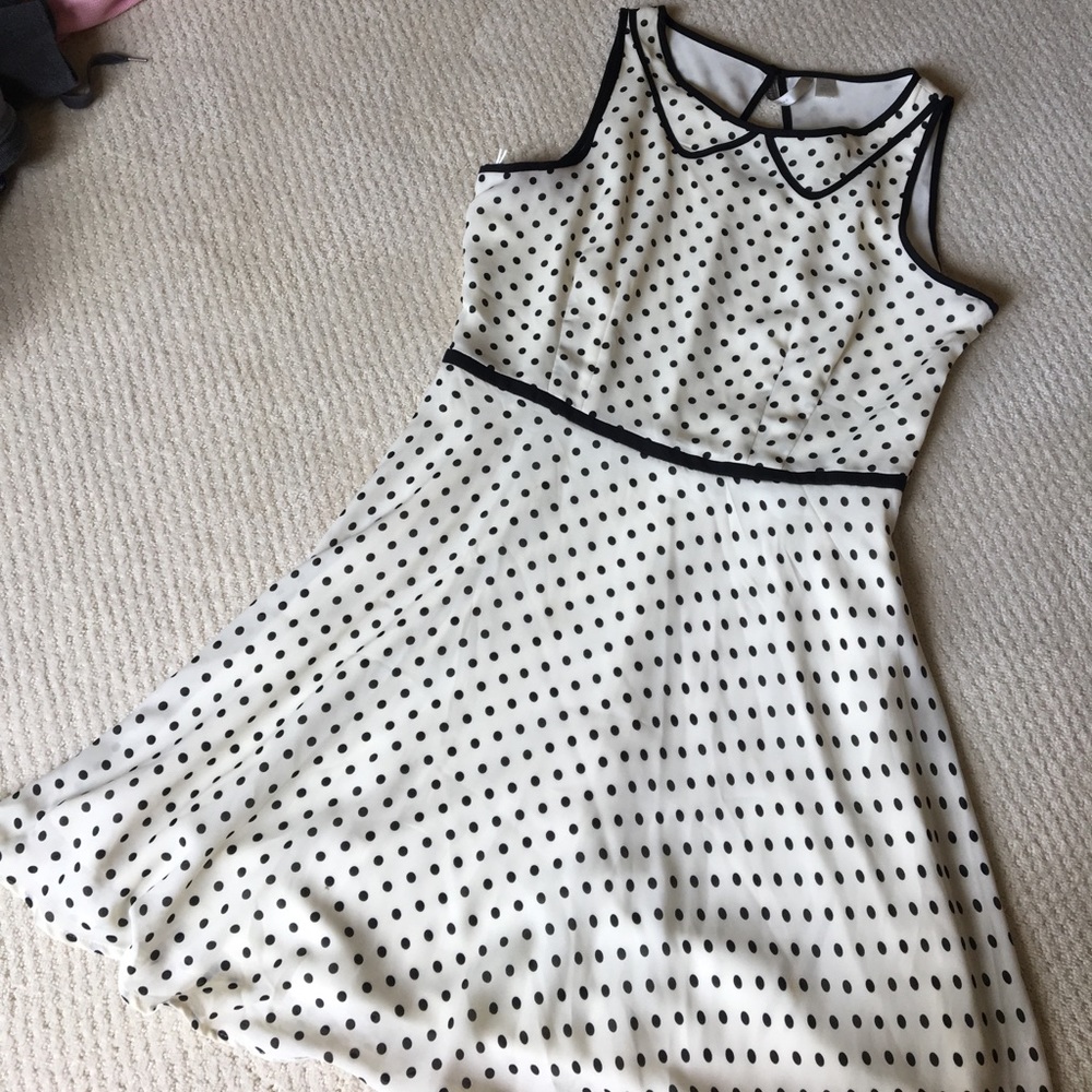 LC Lauren Conrad Polka Dot Dress