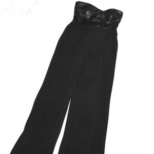 Elegant Strapless Jumpsuit