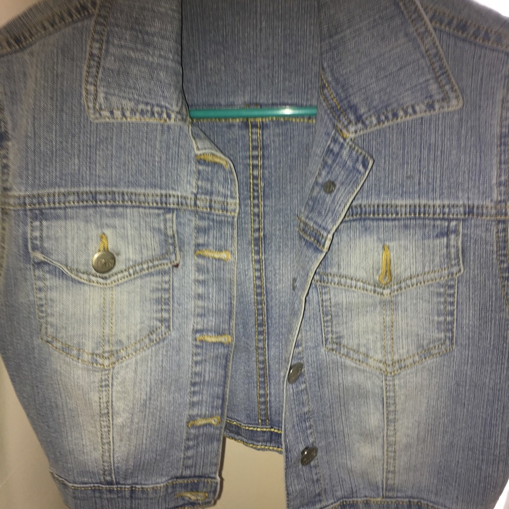 Blue Jean Jacket Vest