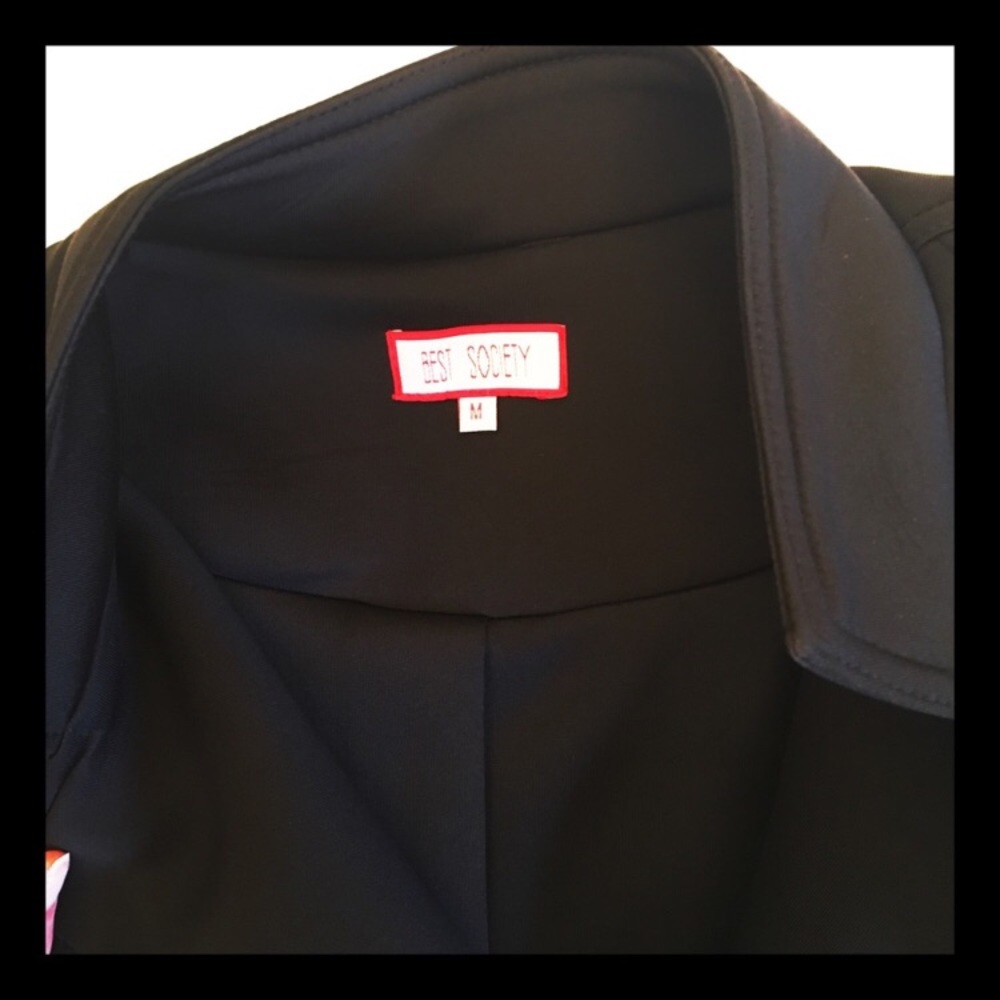 Best Society Scuba Style Moto Jacket - Picture 3 of 4