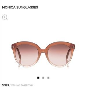 Tom Ford new monica rose sunglasses Tom Ford new monica rose sunglasses