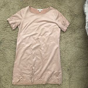 Suede dress