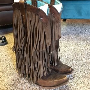 Corral fringe boots
