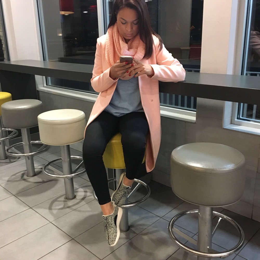 Pink coat
