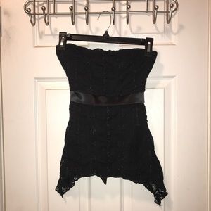 Black Dressy Tube Top