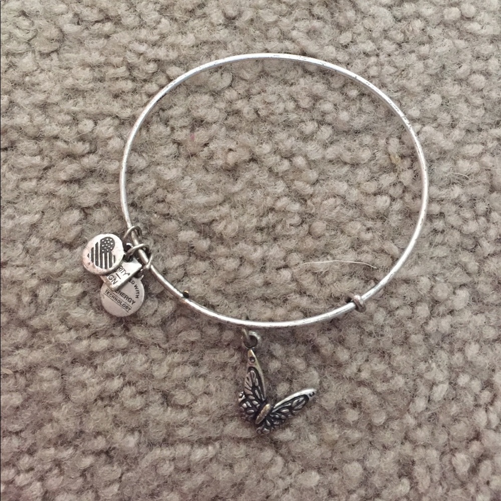Alex & Ani Butterfly Bangle