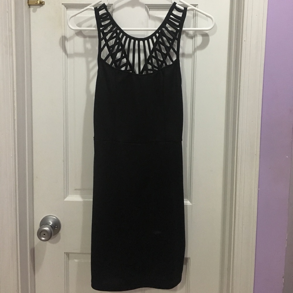 black dress