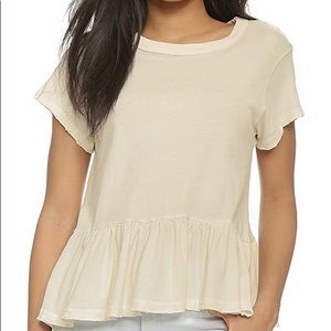 Off-white THE GREAT ruffle tee