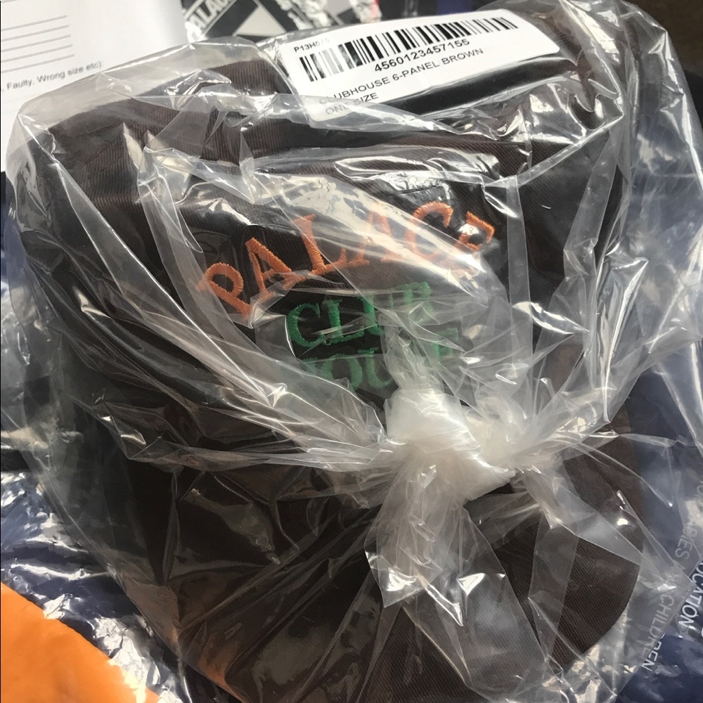 Palace Clubhouse 6-Panel Hat - Brown