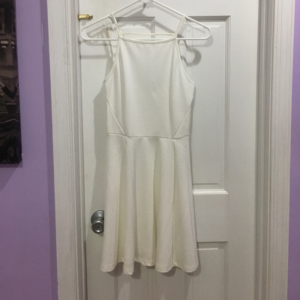 white dress