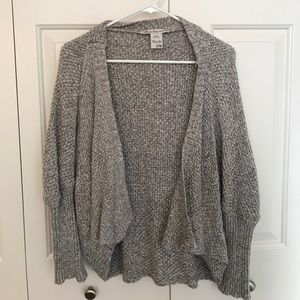 Heather Grey Cardigan