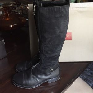 Cole Haan Aspen Tall boot in black calf