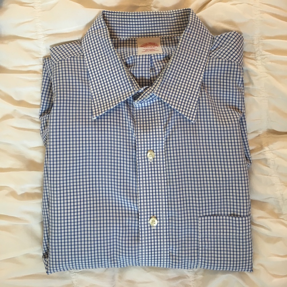 Brooks brothers men's dress shirt