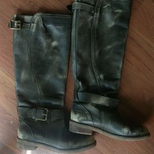 Lucky Brand Distressed Boots