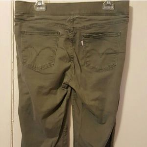 Levi's green pants