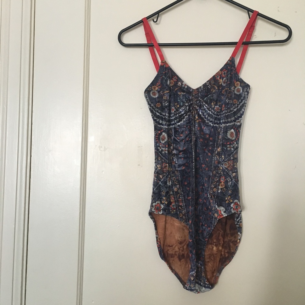 Private Arts velvet jumpsuit