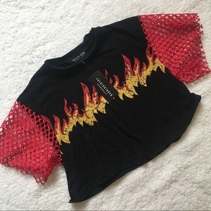 NWT Fashion Nova Crop Top