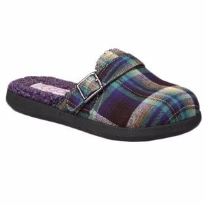 Fabric and fleece slides