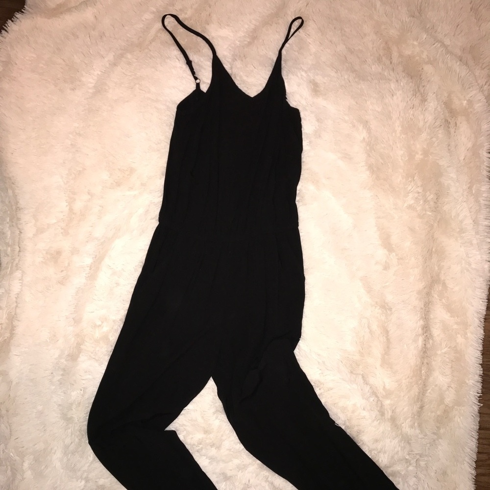 black jumpsuit!