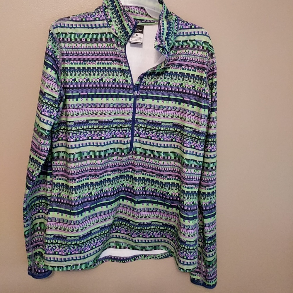 Nike dri fit half zip