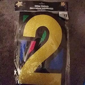 Glitter decorations
