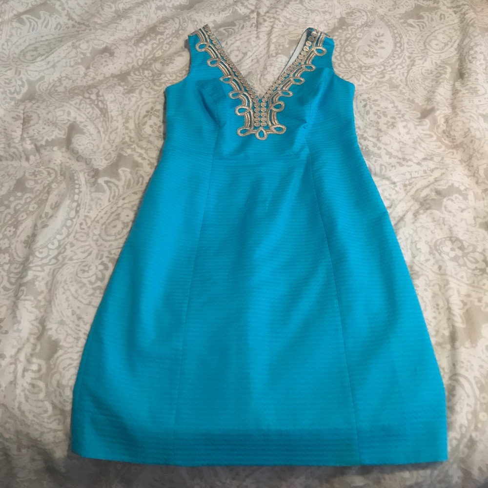 Lily Pulitzer Size 4 Shift, Warn Once - image 2