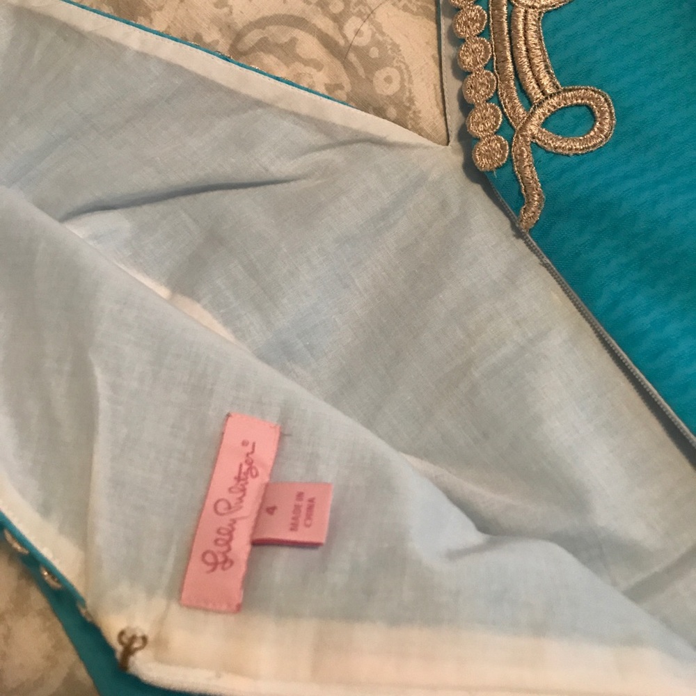 Lily Pulitzer Size 4 Shift, Warn Once - image 3