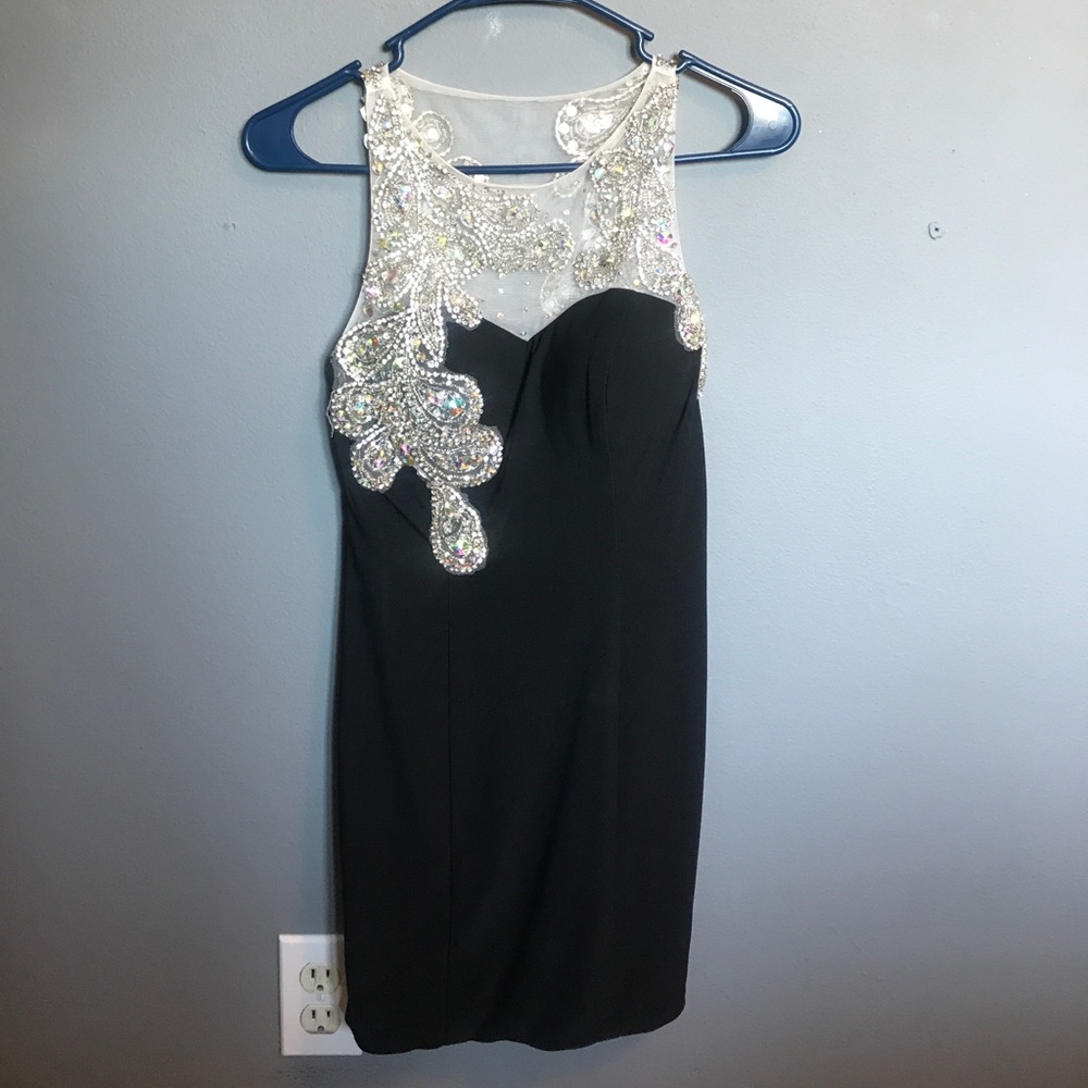 Black homecoming dress