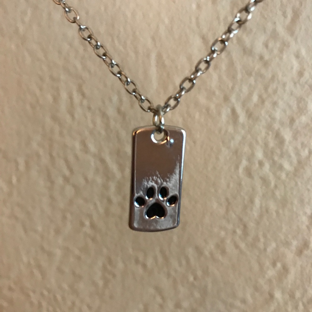 Dog tag necklace