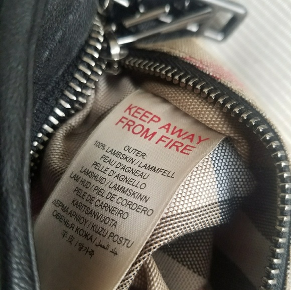 🔴SOLD🔴Burberry lambskin leather bag - Picture 7 of 8